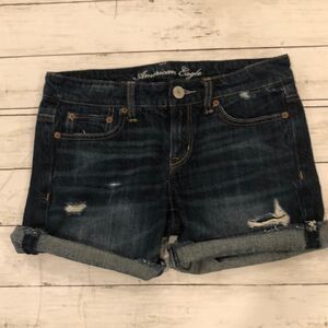American Eagle distressed shorts